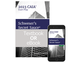 CAIA Self-Study Materials - Kaplan Schweser at Top Finance